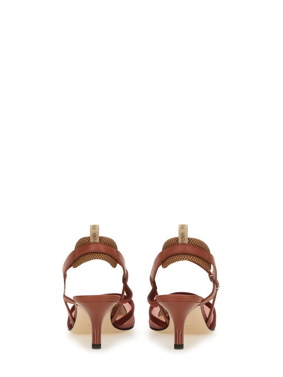 パンプス FENDI SLINGBACK HUMMINGBIRD LITE Fendi Slingback