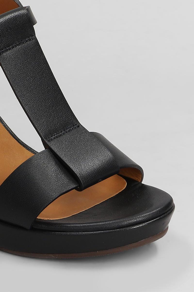 サンダル・ミュール CHIE MIHARA Women Sandals 414554 KIMOR L Black Chie Mihara Kimor-L Sandals in Black | Lyst