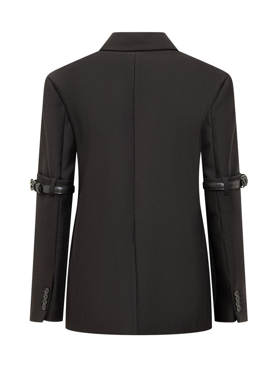 「COPERNI」ウール カットアウト ブレザー coperni-Black-Coats-Jackets.jpeg