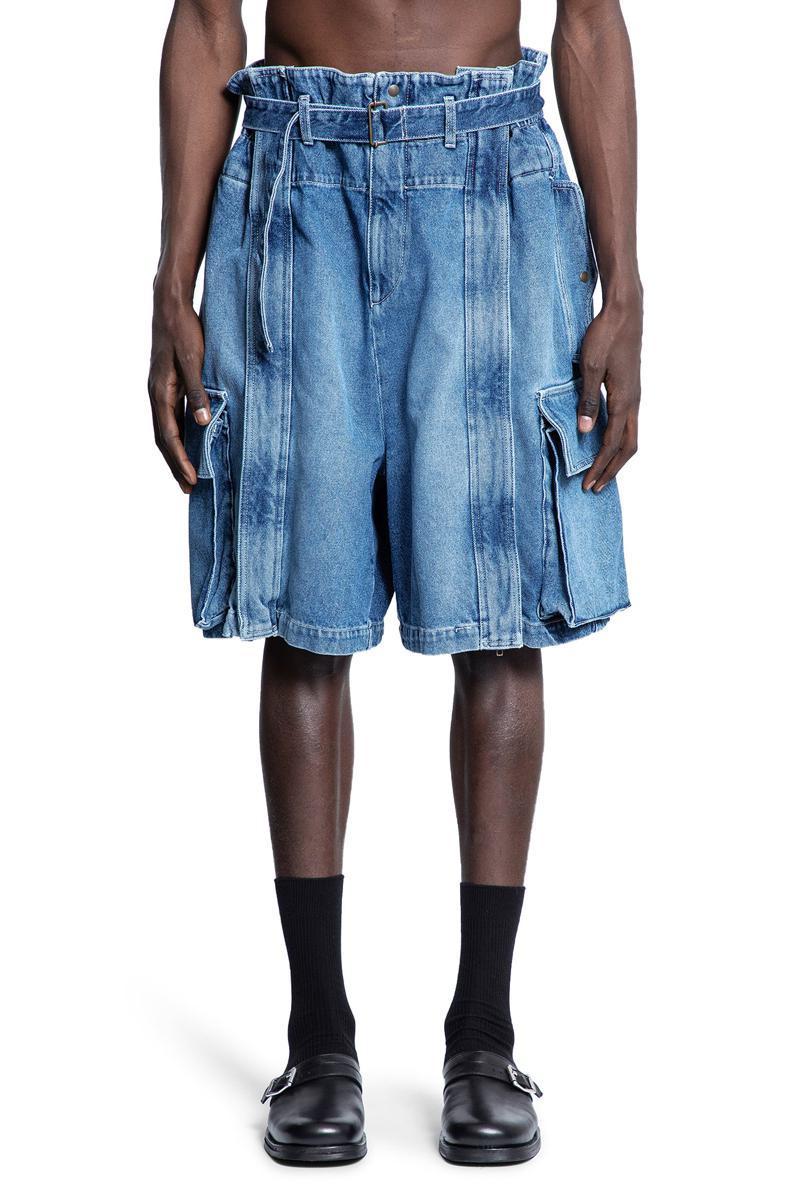 HED MAYNER 【ヘドメイナー】 Men's woven short pants NAVY