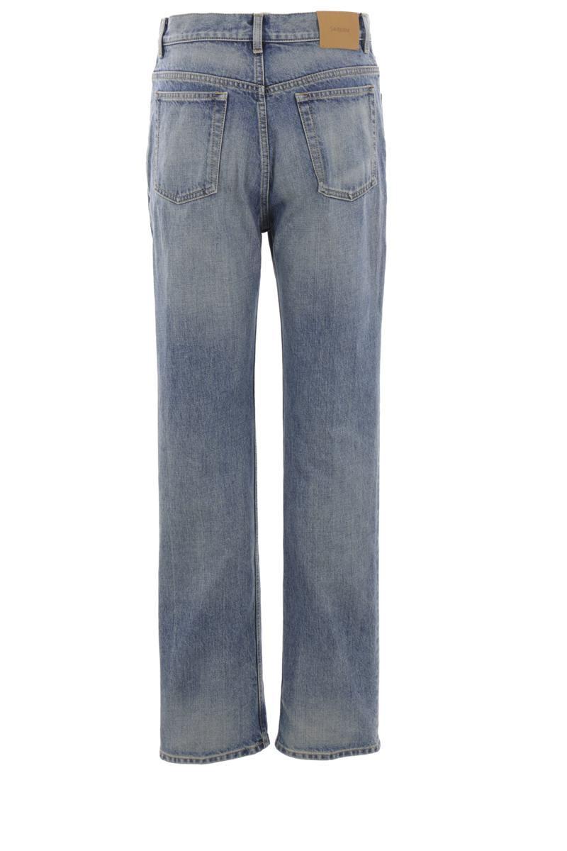 Women's Saint Laurent Straight-leg jeans | Lyst Women's Saint Laurent Straight-leg jeans | Lyst