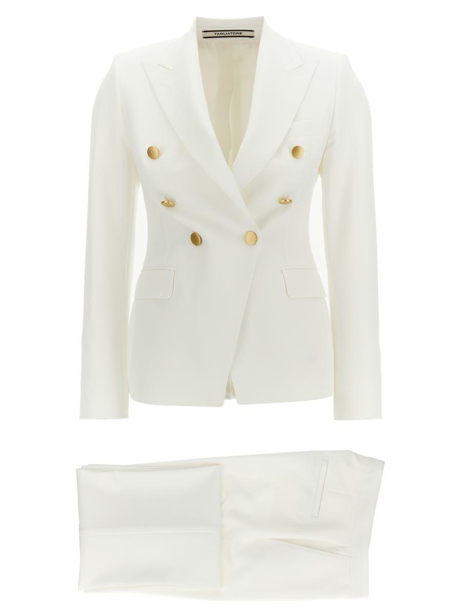 ジャケット TAGLIATORE 'Alicya' dress White Tagliatore 'Alicya' Dress in White | Lyst