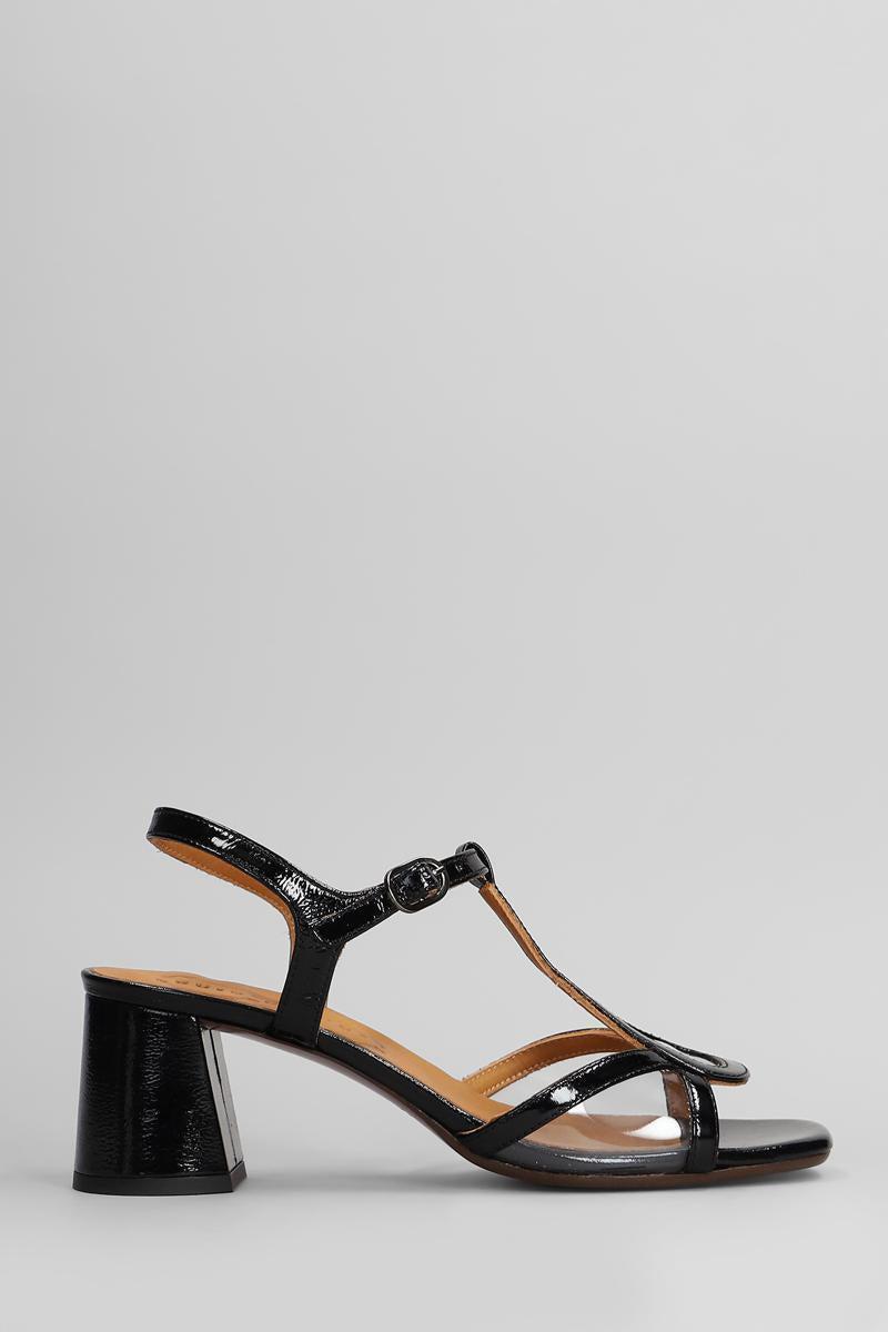 サンダル・ミュール CHIE MIHARA Women Sandals 414538 RYONA Black Chie Mihara Ryona Sandals in Black | Lyst