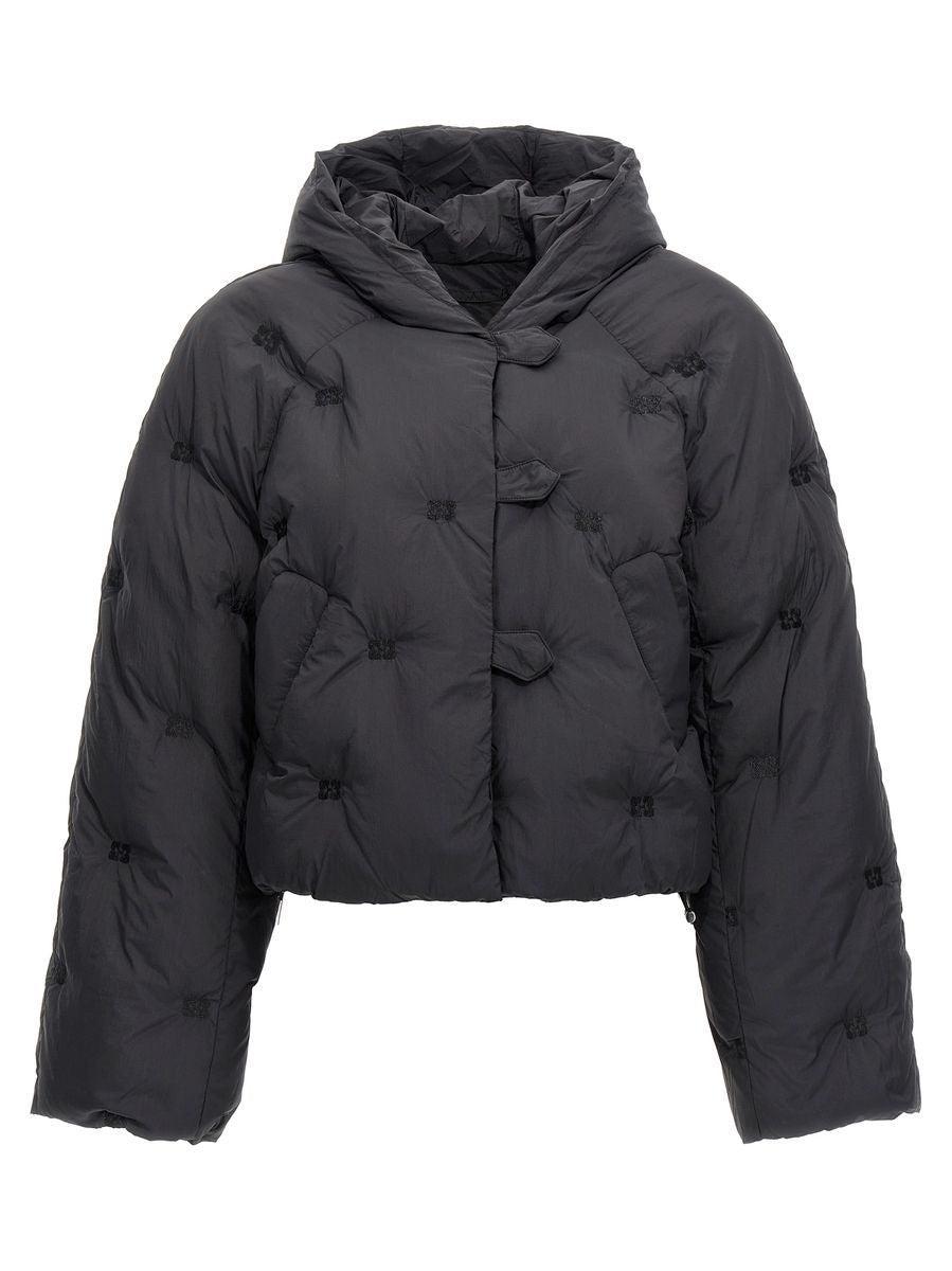 Ganni Coats Jackets in Black Lyst