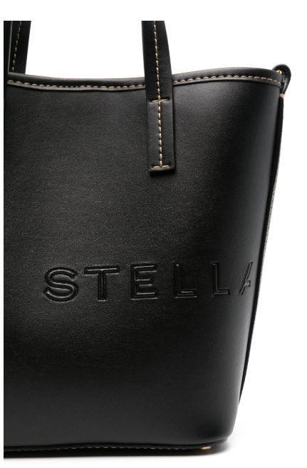 Stella McCartney Alter Mat Bucket Bag in Black | Lyst