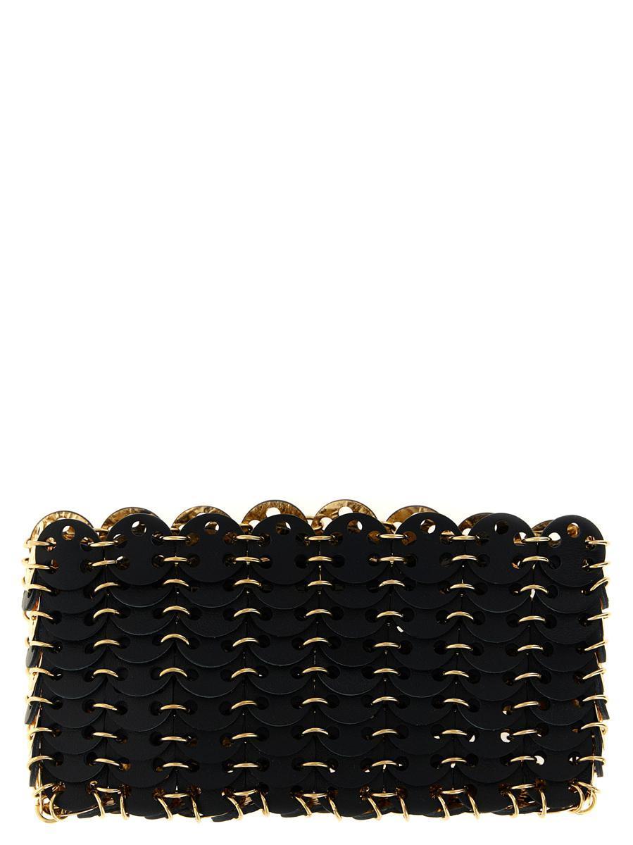 Rabanne '1969 Nano Flip' Reversible Shoulder Strap in Black