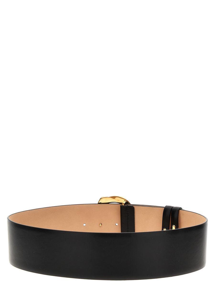 ベルト alexander mcqueen FW24 'Snake' belt (7975311BR0T 1000) Alexander McQueen Snake Buckle Hip Belt | italist