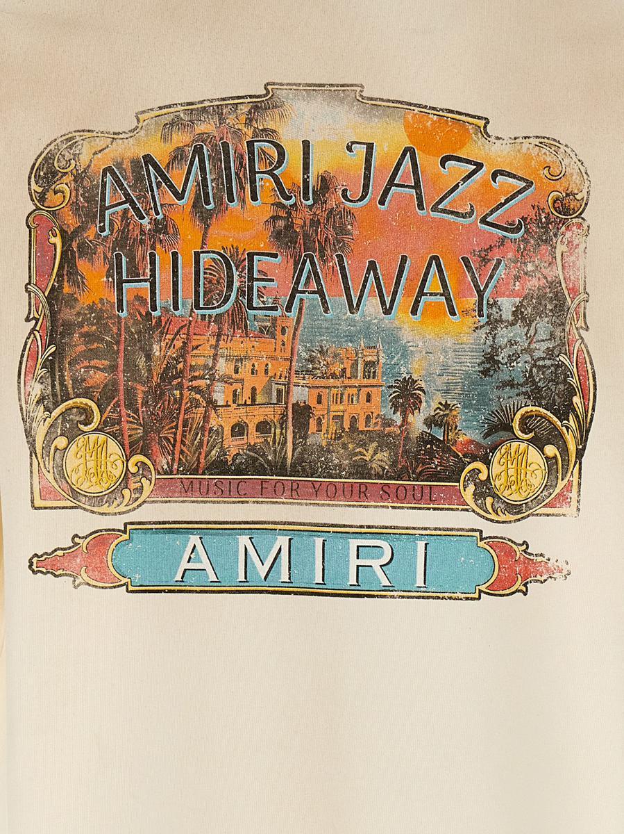 Tシャツ・カットソー JAZZ HIDEAWAY T-SHIRT amiri-Beige-Jazz-Hideaway-T-