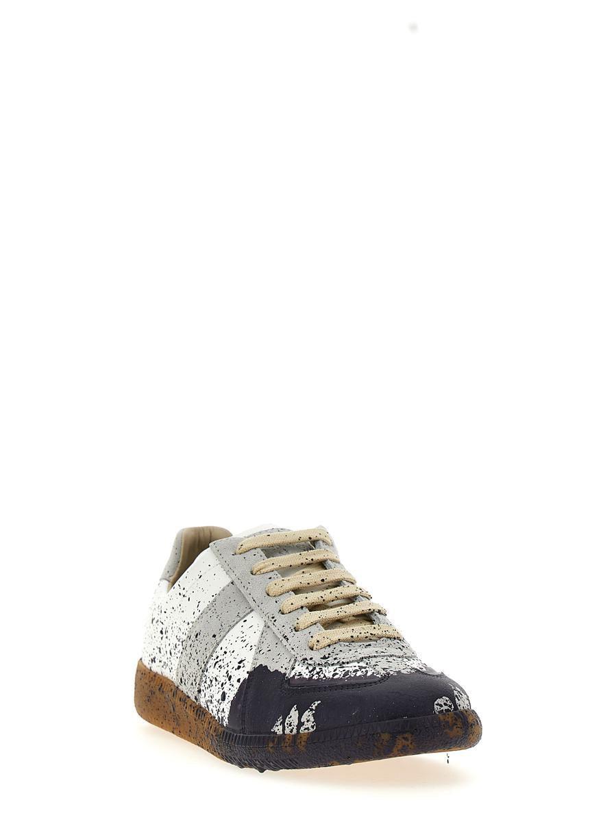 スニーカー MAISON MARGIELA MULTICOLOR LEATHER REPLICA SNEAKERS Multicolor Replica Sneakers by Maison Margiela on Sale
