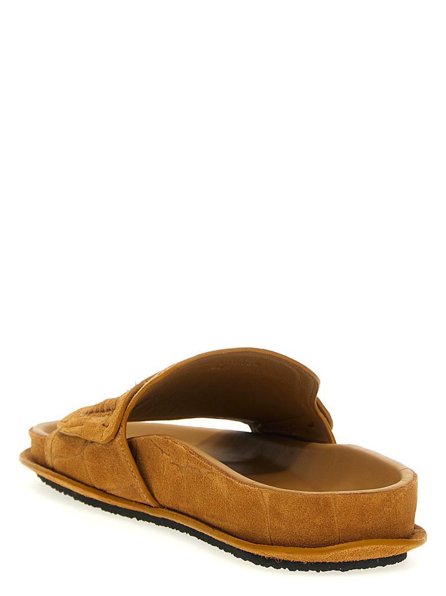 JACQUEMUS ジャックムス 'Les Sandales Mocassin' sandals Brown Jacquemus 'Les Sandales Mocassin' Sandals in Brown | Lyst