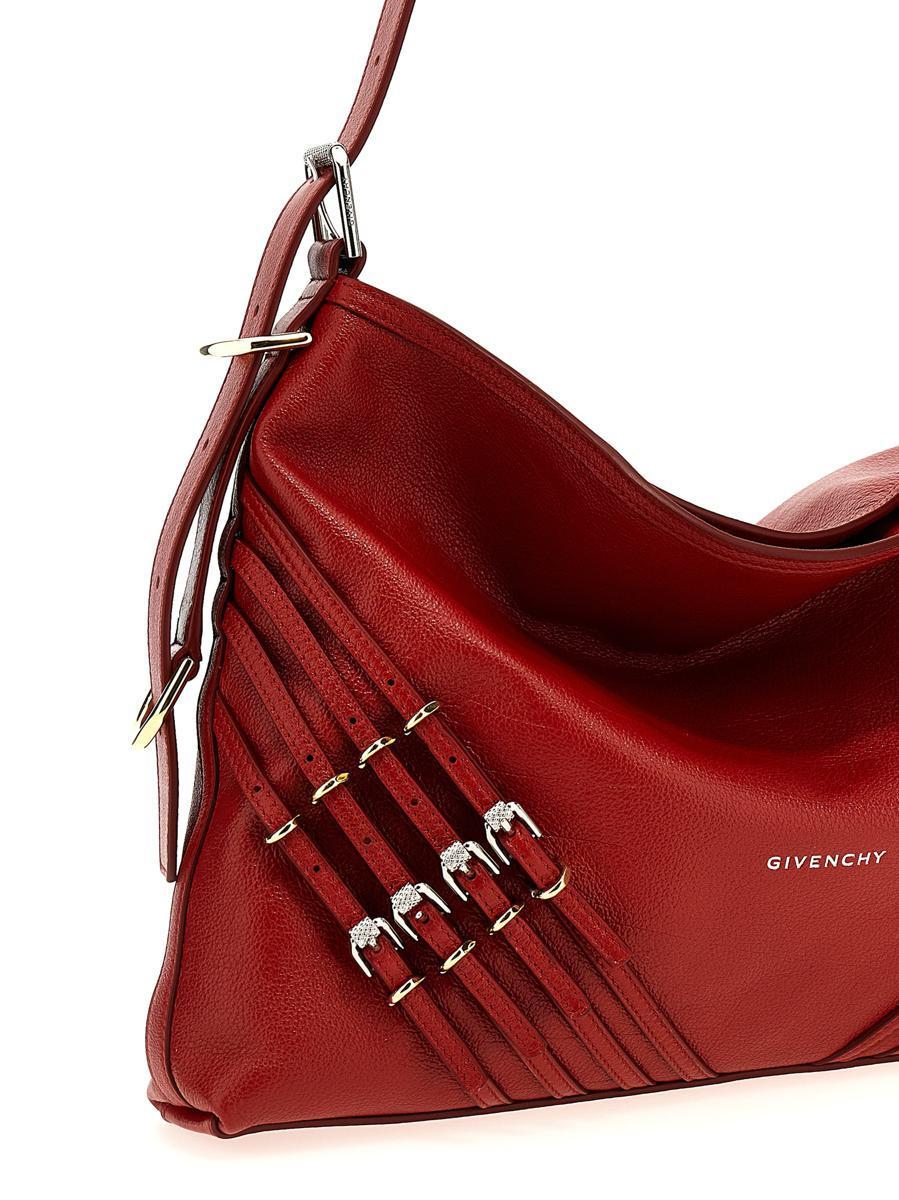 Givenchy 'Voyou Media' Shoulder Bag in Red | Lyst