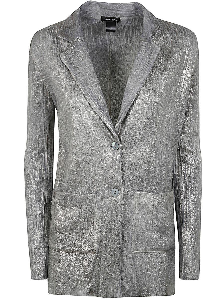 ジャケット AVANT TOI WRINKLED STICH REVER JACKET WITH LAMINATION Avant Toi Wrinkled Stich Rever Jacket With Lamination in