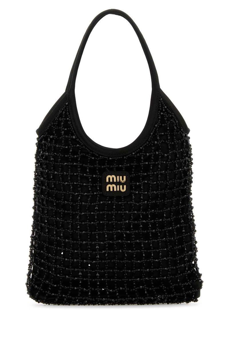 Black Miu Miu Bags for Women | Lyst Black Miu Miu Bags for Women | Lyst