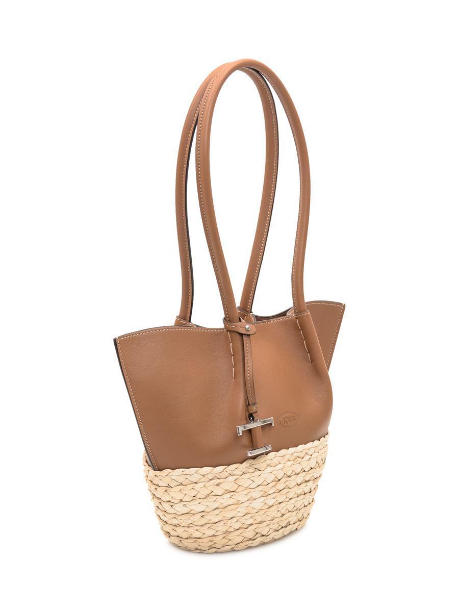 かごバッグ TOD'S Small 'Bux' shopping bag Tod's Small Bux Mixed Media Shopper | Nordstrom