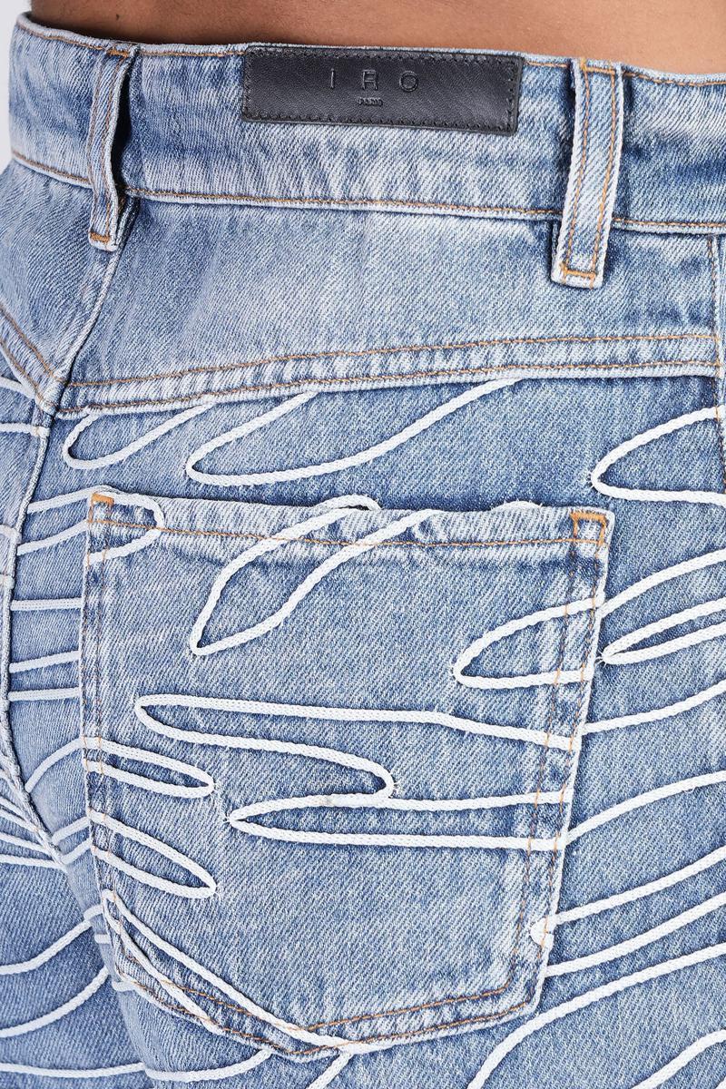 【送料&関税込】IRO Volcy Jeans In Blue Cotton IRO Volcy Jeans in Blue | Lyst