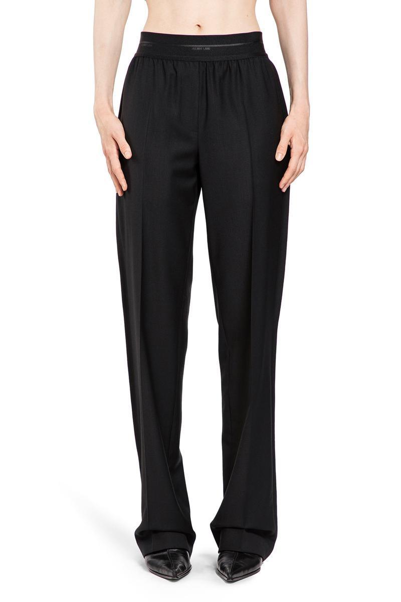 パンツ Helmut Lang Tailored Black Bootcut Pants 22274652_52144031_600.jpg
