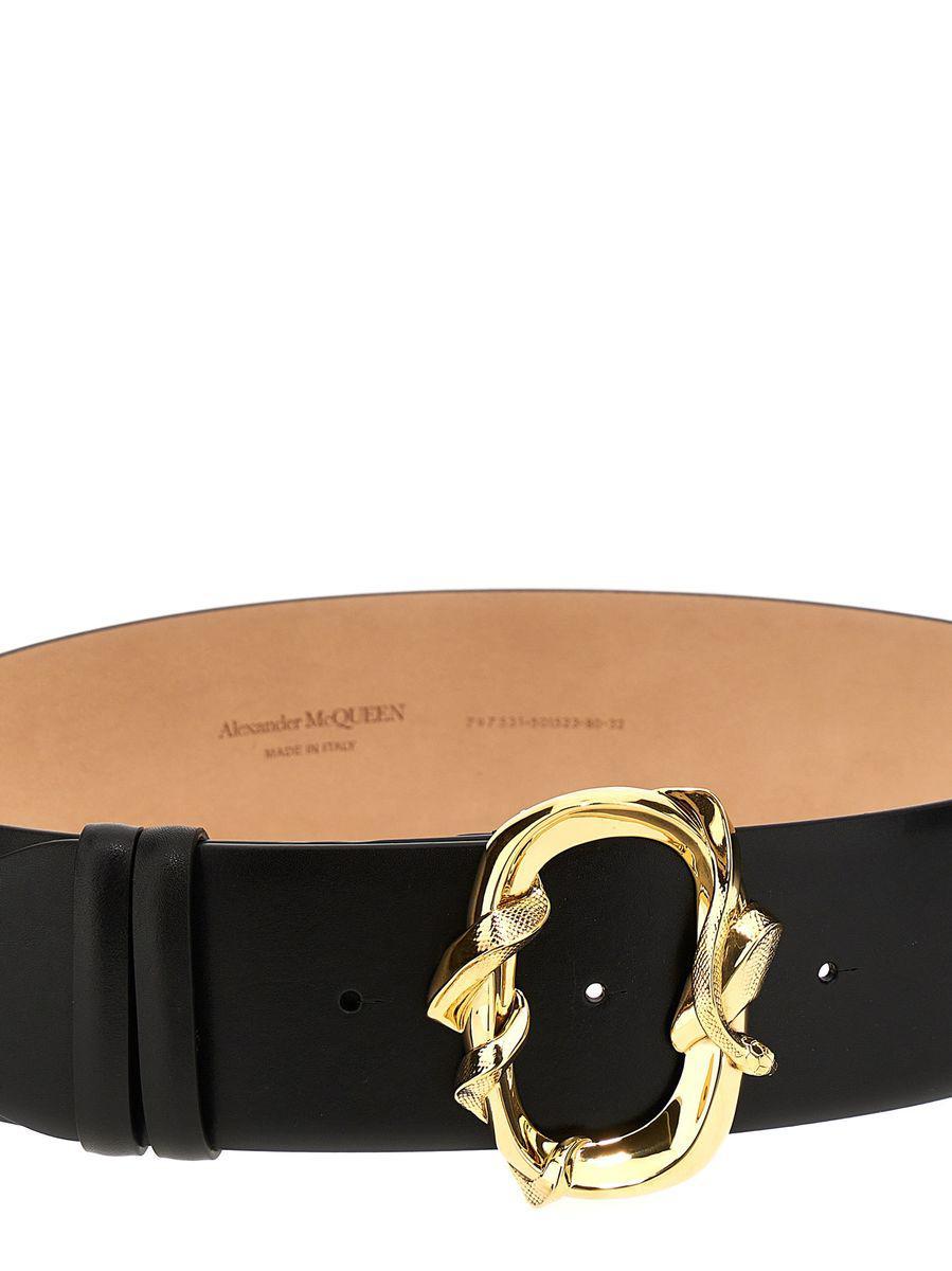 【送料&関税込】Alexander McQueen snake Belt Alexander McQueen 'snake' Belt | italist