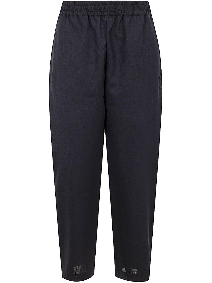パンツ STUDIO NICHOLSON SPORTY CURVE LEG PANT Studio Nicholson Sporty Curve Leg Pant in Blue | Lyst