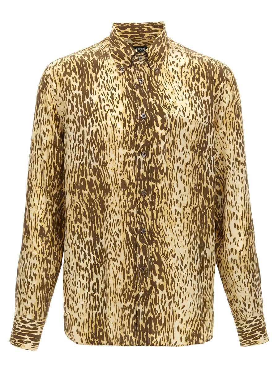【関税込み】tom ford 70's Animalier' shirt Tom Ford '70's Animalier' Shirt for Men | Lyst