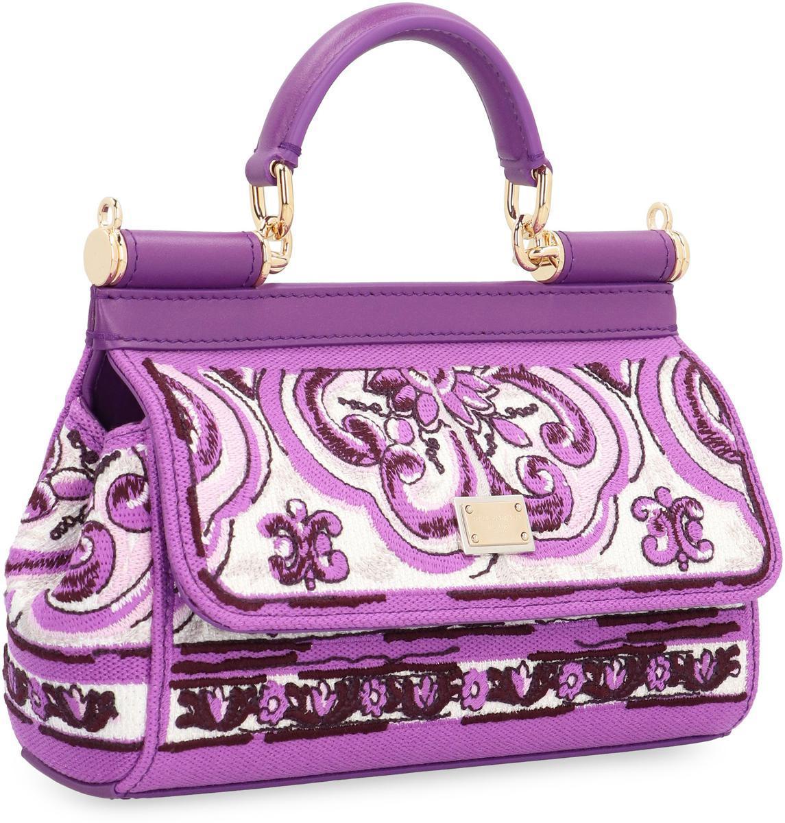 Purple Dolce & Gabbana Bags for Women | Lyst