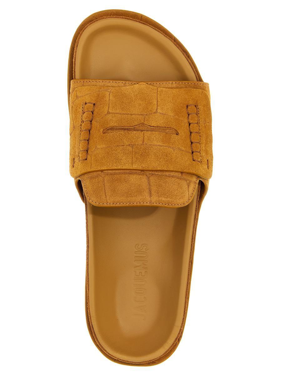 サンダル・ミュール JACQUEMUS 'Les Sandales Mocassin' sandals Brown JACQUEMUS 'Les Sandales Mocassin' sandals Brown