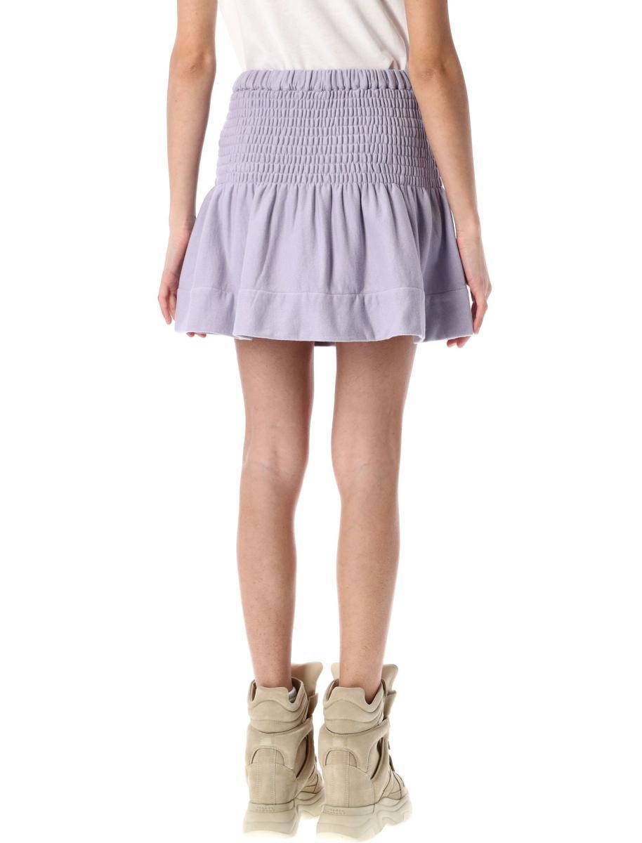 Isabel Marant Pacifica Mini Skirt in Purple | Lyst