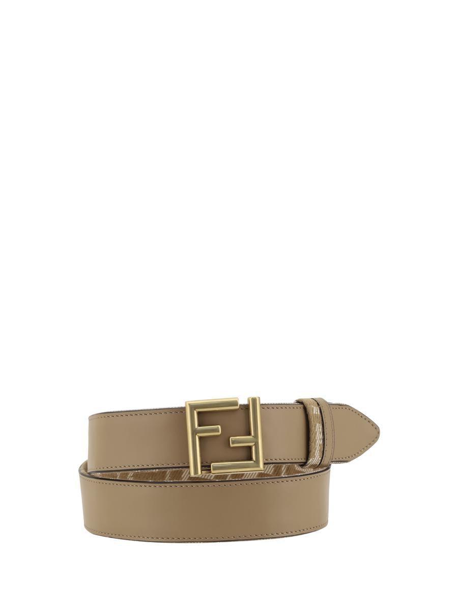 【関税＆送料込み】Fendi Belts E Braces Fendi Belts E Braces in Natural | Lyst