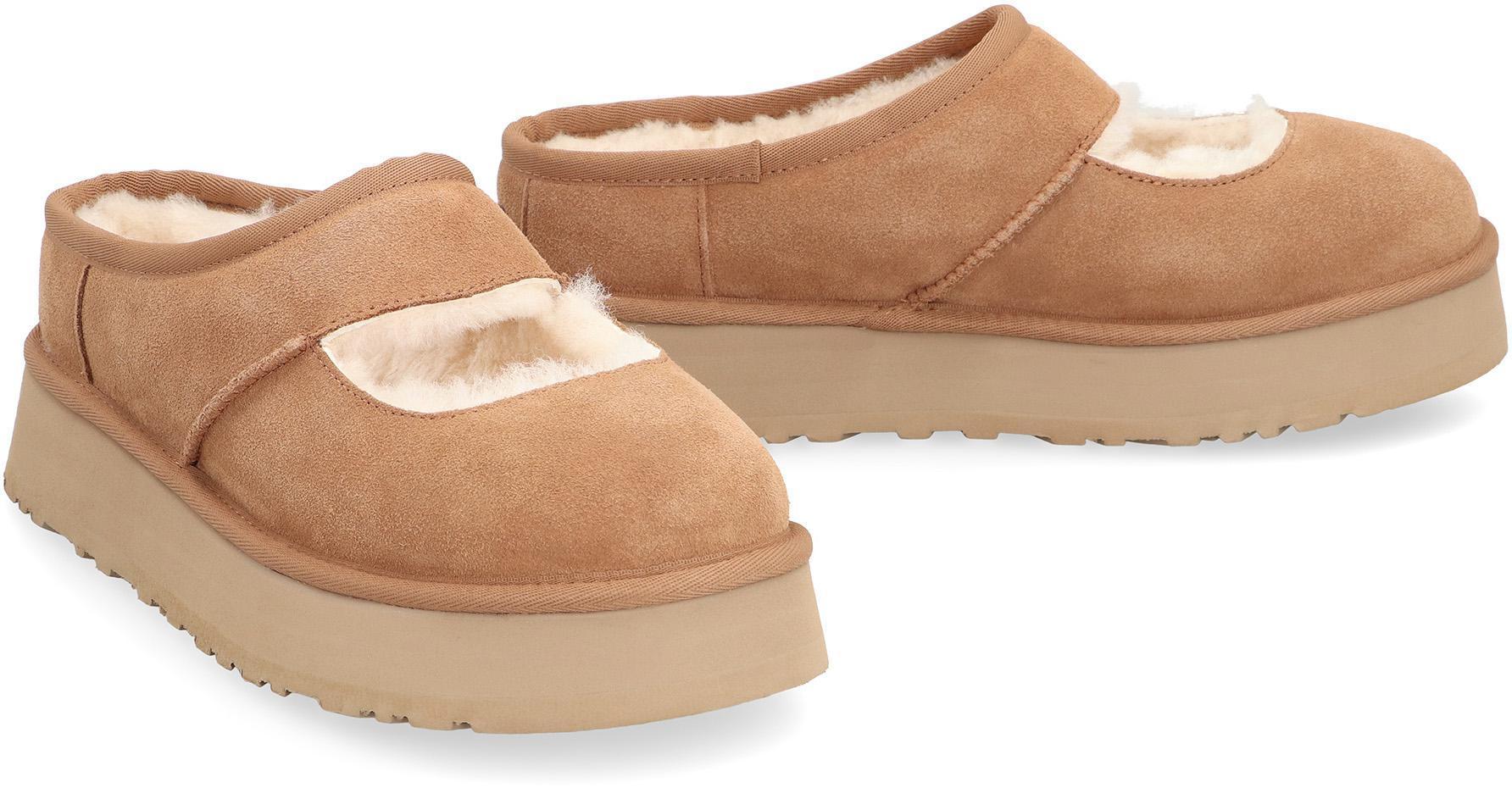 UGG Bea Mary Jane Sabot in Brown | Lyst