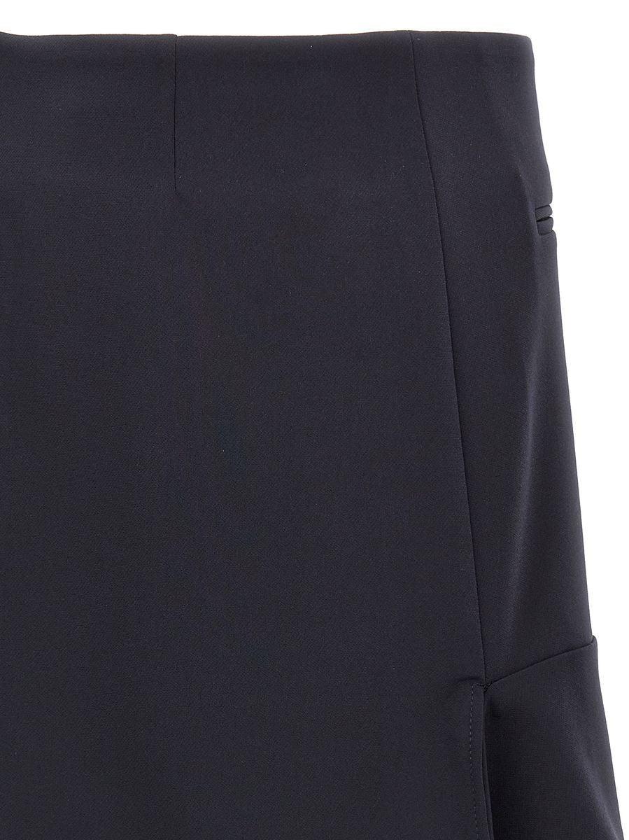 スカート COURREGES 'Reversed Belt Mini' skirt Blue Courreges 'Reversed Belt Mini' Skirt in Blue | Lyst