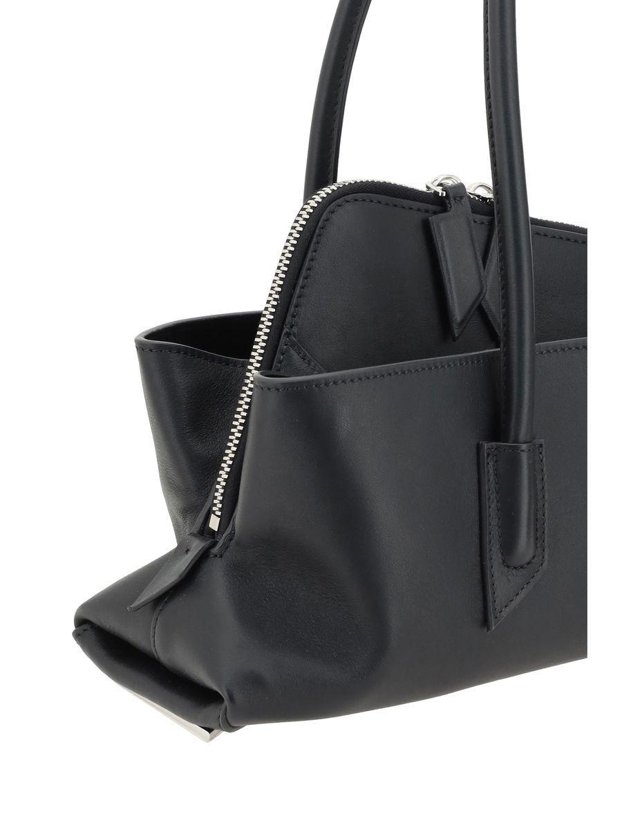 ショルダーバッグ・ポシェット The Attico \"The Walk\" Bag Small The Attico The Walk Bag Small Leather Compact Black – LOZURI®