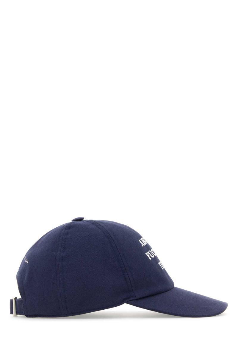 キャップ Stella McCartney BASEBALL HAT WITH LOGO EMBROIDERY Embroidered logo baseball cap in white - Stella Mc Cartney