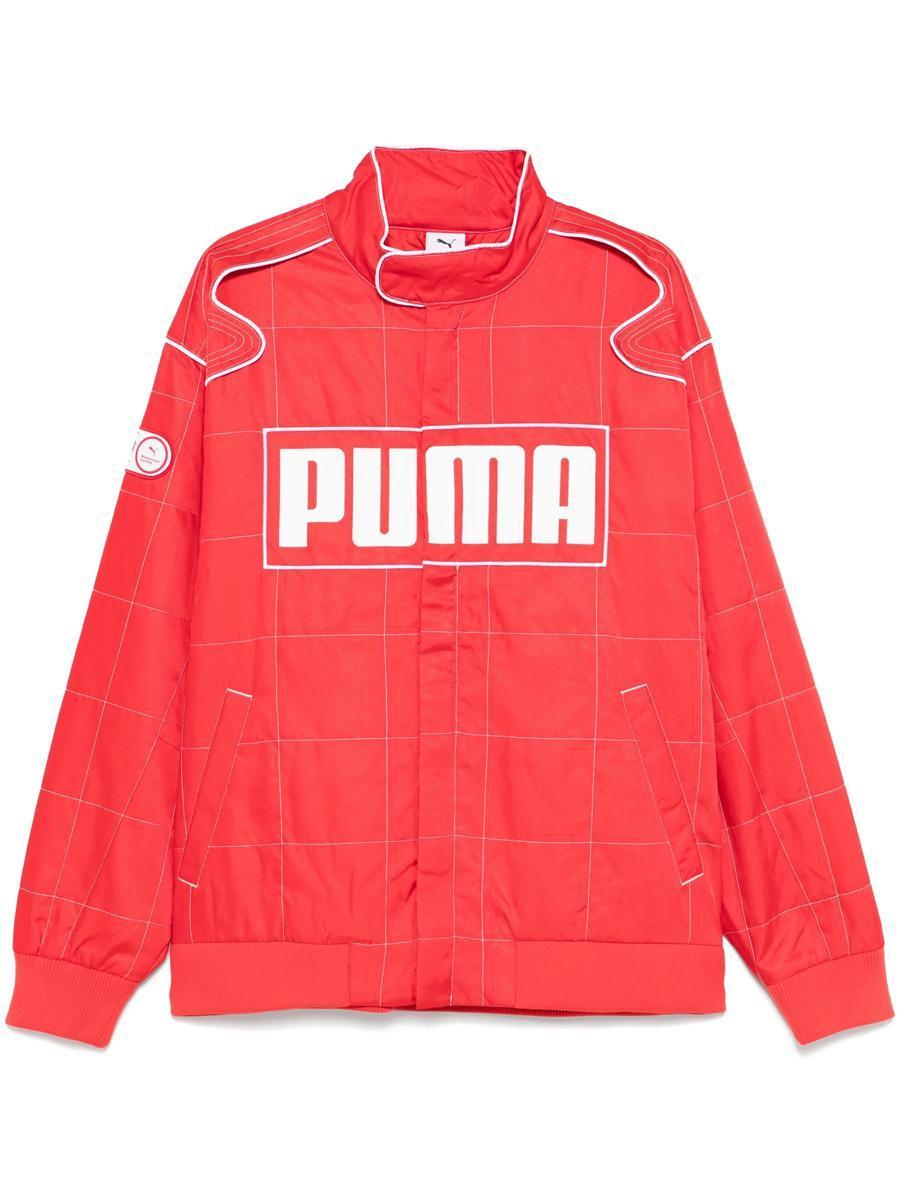 ★PUMA★ Archive Seasonal Relaxed Racer Jacket Red 62991411 ARCHIVE SEASONAL Men's Relaxed Racer Jacket | PUMA