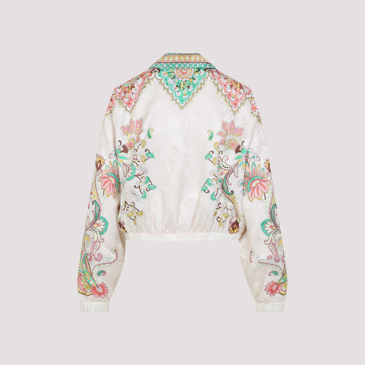 ジャケット ETRO LUCKY CHARMS BOMBER JACKET Etro Lucky Charms Bomber Jacket in Green | Lyst