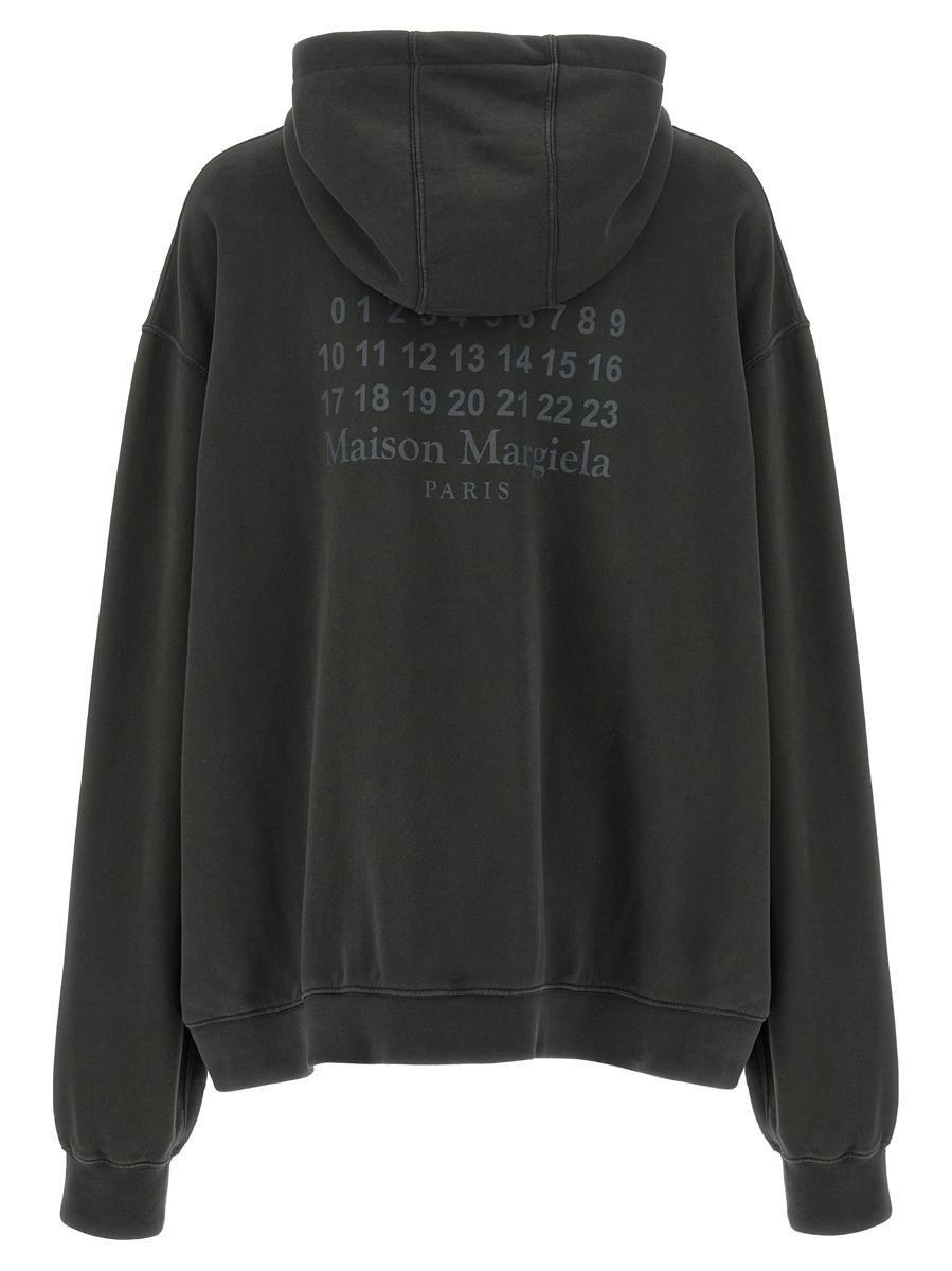 【関税込み】maison margiela Numeric signature MM6' hoodie Maison Margiela 'Numeric Signature Mm6' Hoodie in Black for