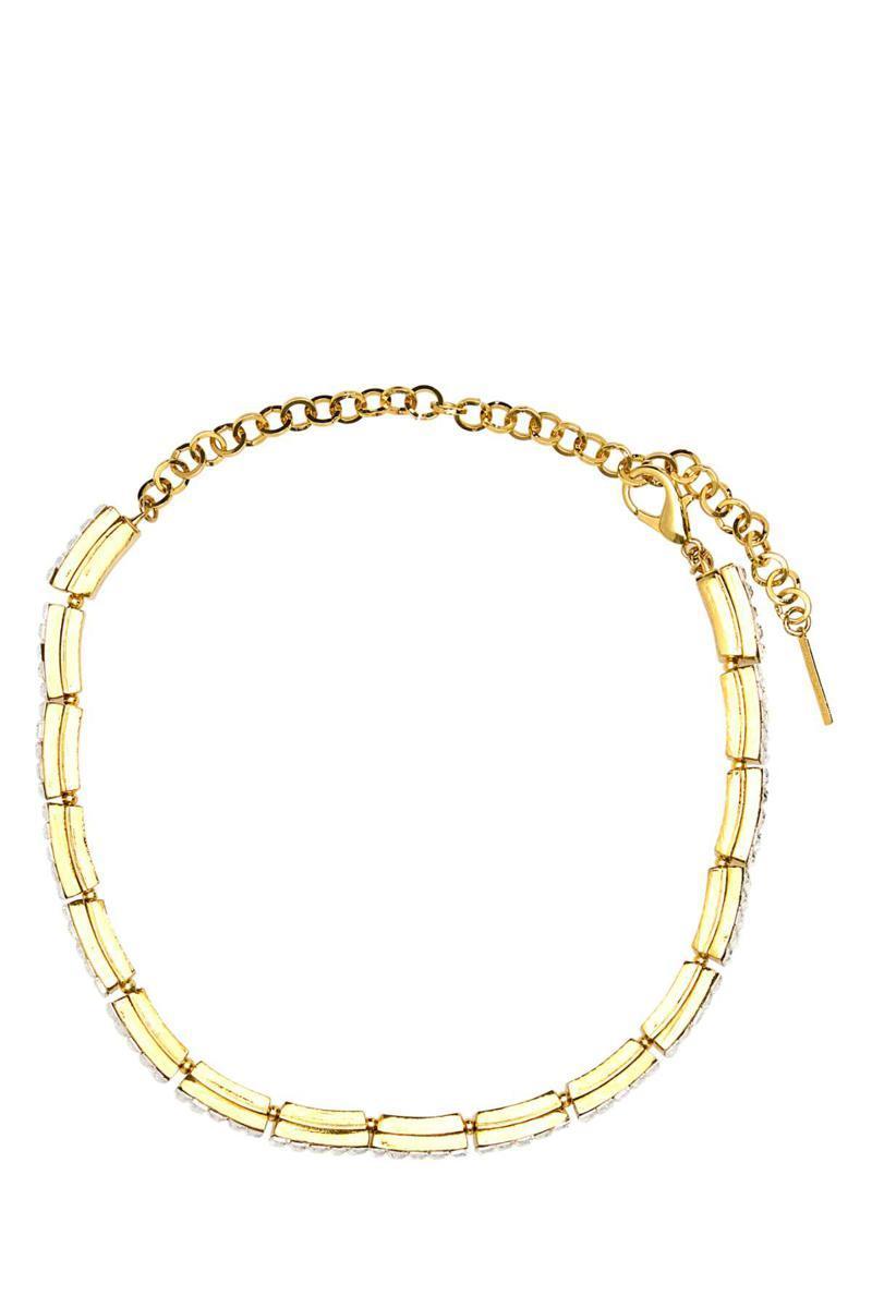 ネックレス・ペンダント ALESSANDRA RICH NECKLACE (FABA3269J0024 0002) Alessandra Rich Crystal Embellished Necklace - Janet Mandell