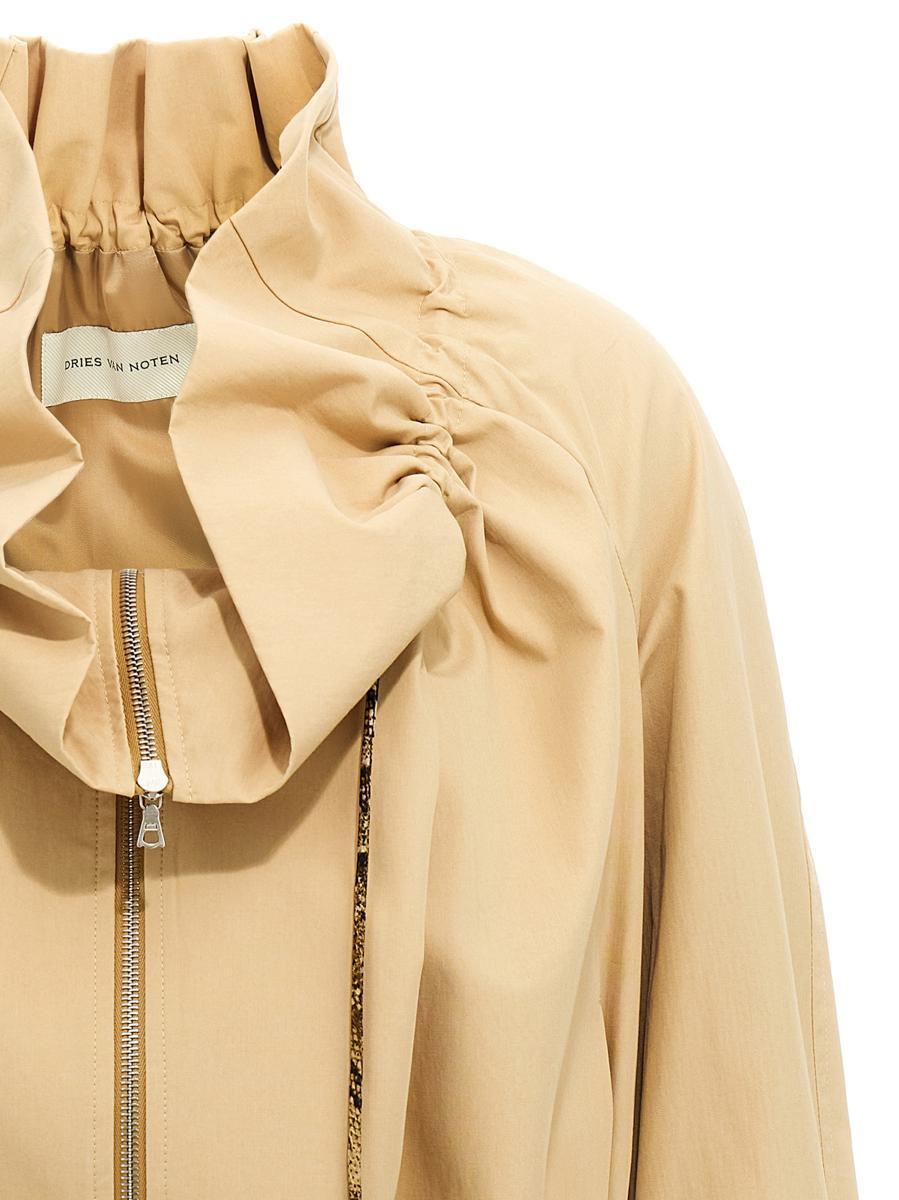 【Dries Van Noten】 Voly Jacket ベージュ Dries Van Noten 'Voly' Jacket in Natural | Lyst UK