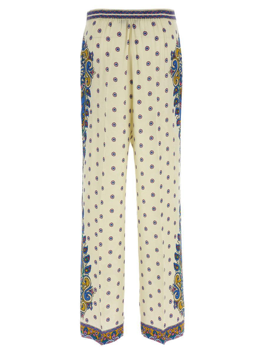 パンツ ETRO Palazzo pants White ETRO Buttoned Palazzo Pants | White | FARFETCH UZ