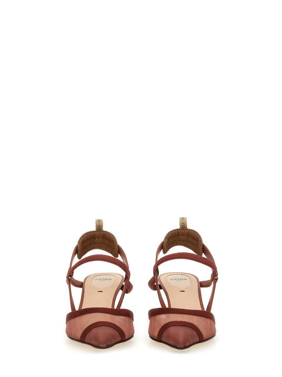 パンプス FENDI SLINGBACK HUMMINGBIRD LITE Fendi Slingback