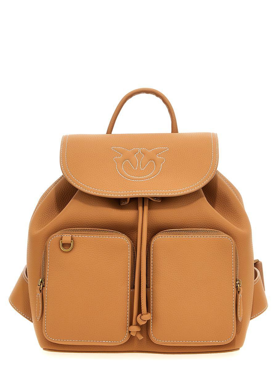 バックパック・リュック Pinko CARRIE BACKPACK Pinko 'Carrie' Backpack in Brown | Lyst