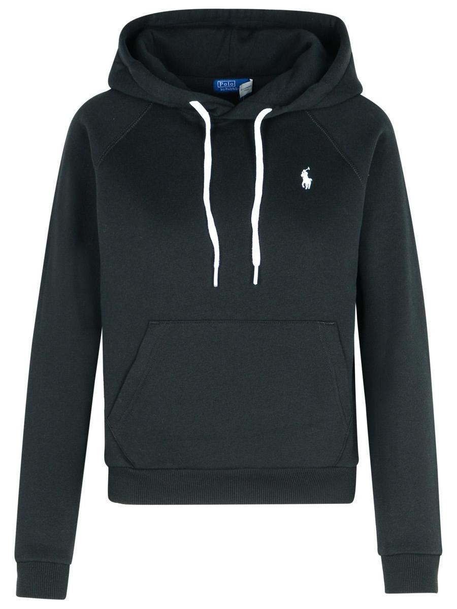 スウェット・トレーナー Polo Ralph Lauren Black Cotton Blend Sweatshirt With Logo Polo Ralph Lauren Black cotton blend sweatshirt | 710766772001