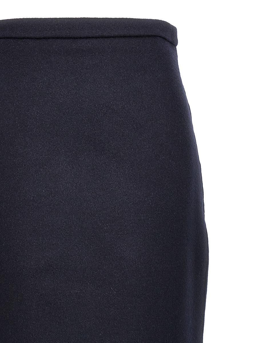 スカート MAX MARA 'Palo' skirt Blue PALO Max Mara 'Palo' Skirt in Blue | Lyst