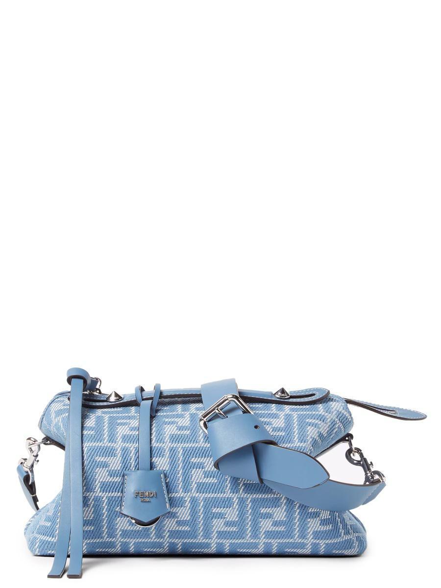 ショルダーバッグ・ポシェット FENDI BY THE WAY SADDLE BAG MEDIUM Fendi By The Way Saddle Bag Medium in Blue | Lyst