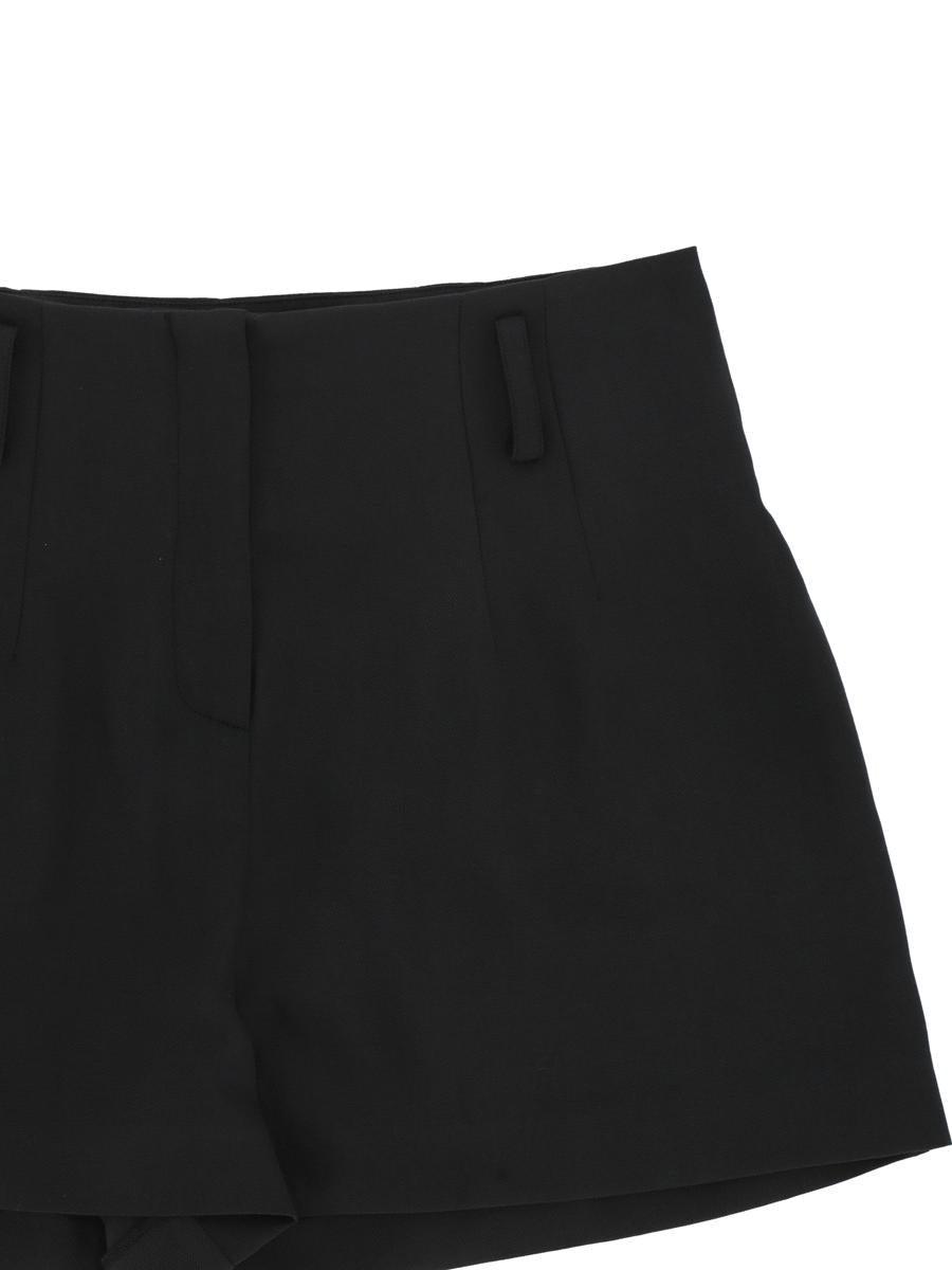 ワンピース FEDERICA TOSI Women Mid Skirts 42301 421 Black Federica Tosi Black Dress With Neckline In Fabric Woman