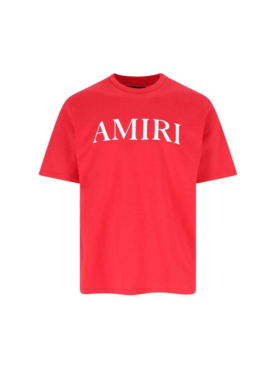 関税送料込み【AMIRI】アミリ レッド MA Quad Tシャツ AMIRI アミリ Tシャツ ロゴ メンズ MA QUAD TEE AMJYTE1132