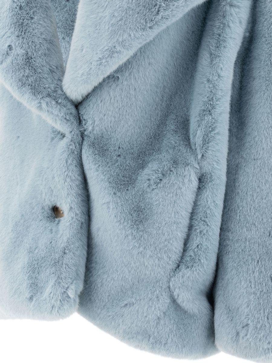 【PINKO】LIGHT BLUE FUR JACKET pinko-BLUE-Coats-Jackets.jpeg