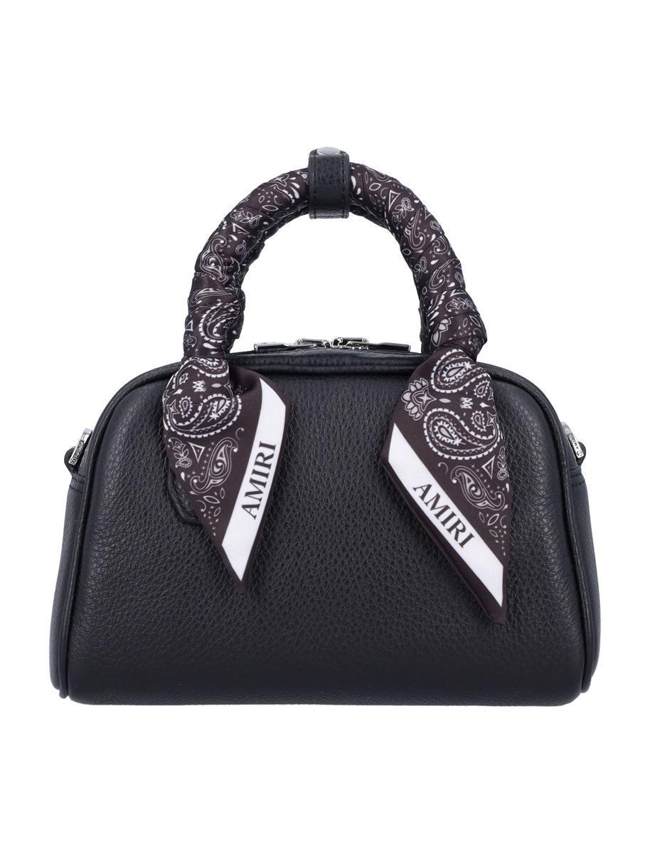 【関税込み】AMIRI ブラック マイクロ Bowling バッグ Amiri Micro Bowling Bag in Black | Lyst UK