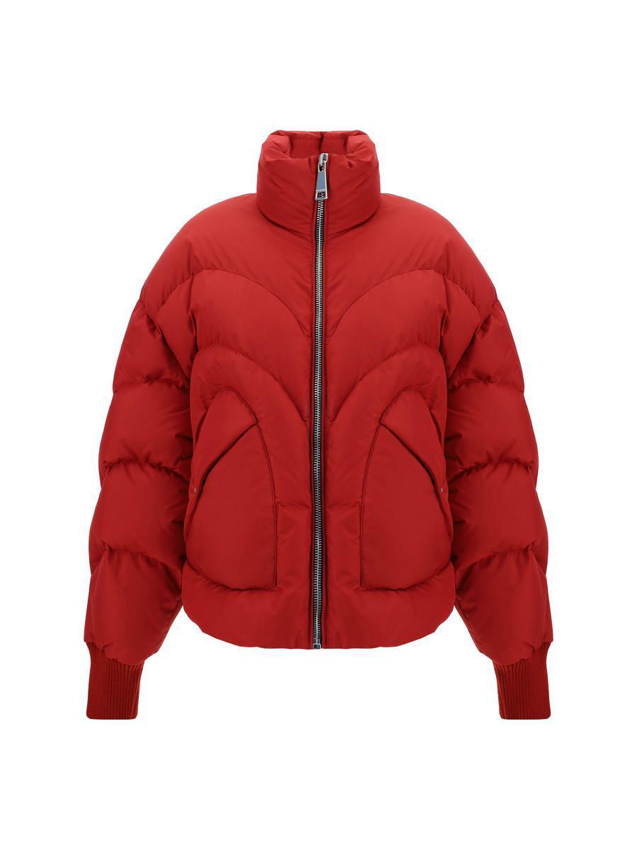 ジャケット Khrisjoy Red Corazon padded jacket Khrisjoy Red Corazon Padded Jacket With Heart-Shaped Design
