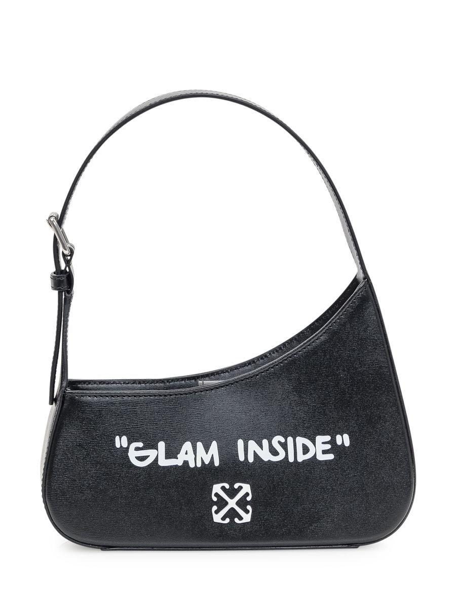 Off-White c/o Virgil Abloh Jitney Leather Shoulder Bag in