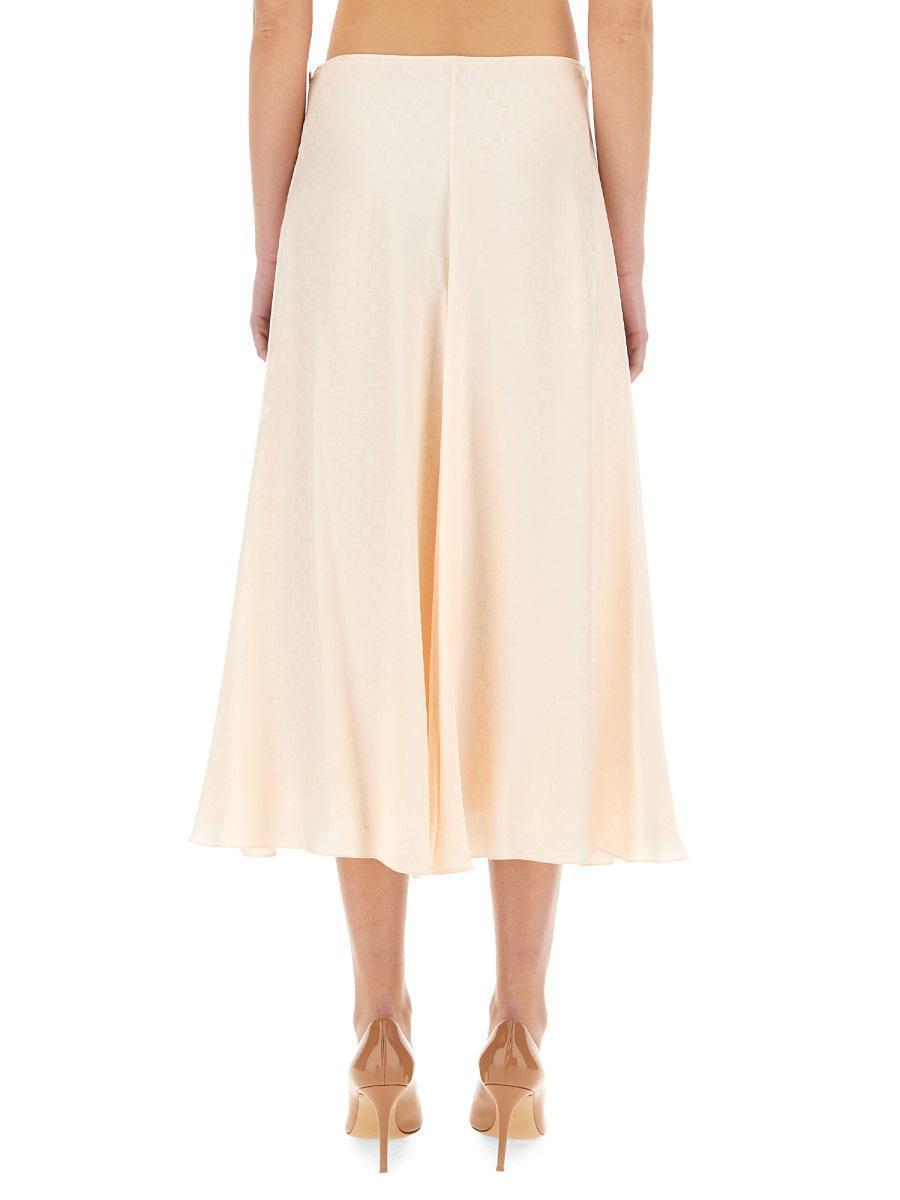 【関税込み】fendi FF SILK SKIRT FENDI - Ff Silk Skirt Fendi
