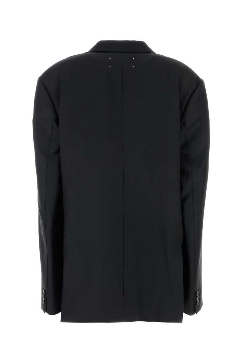ジャケット Maison Margiela Black mohair blend oversize blazer Maison Margiela Black Mohair Blend Oversize Blazer | Lyst